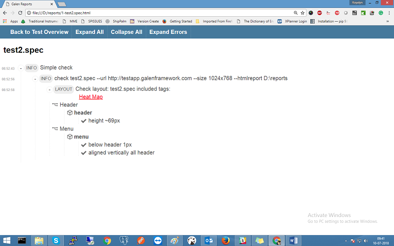 Layout Testing With Galen Framework | ThinkPalm
