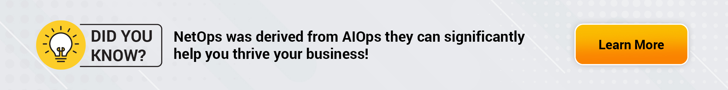Netops and aiops for business growth