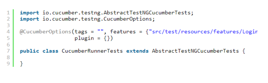 Test Runner in Test Automation Using Cucumber