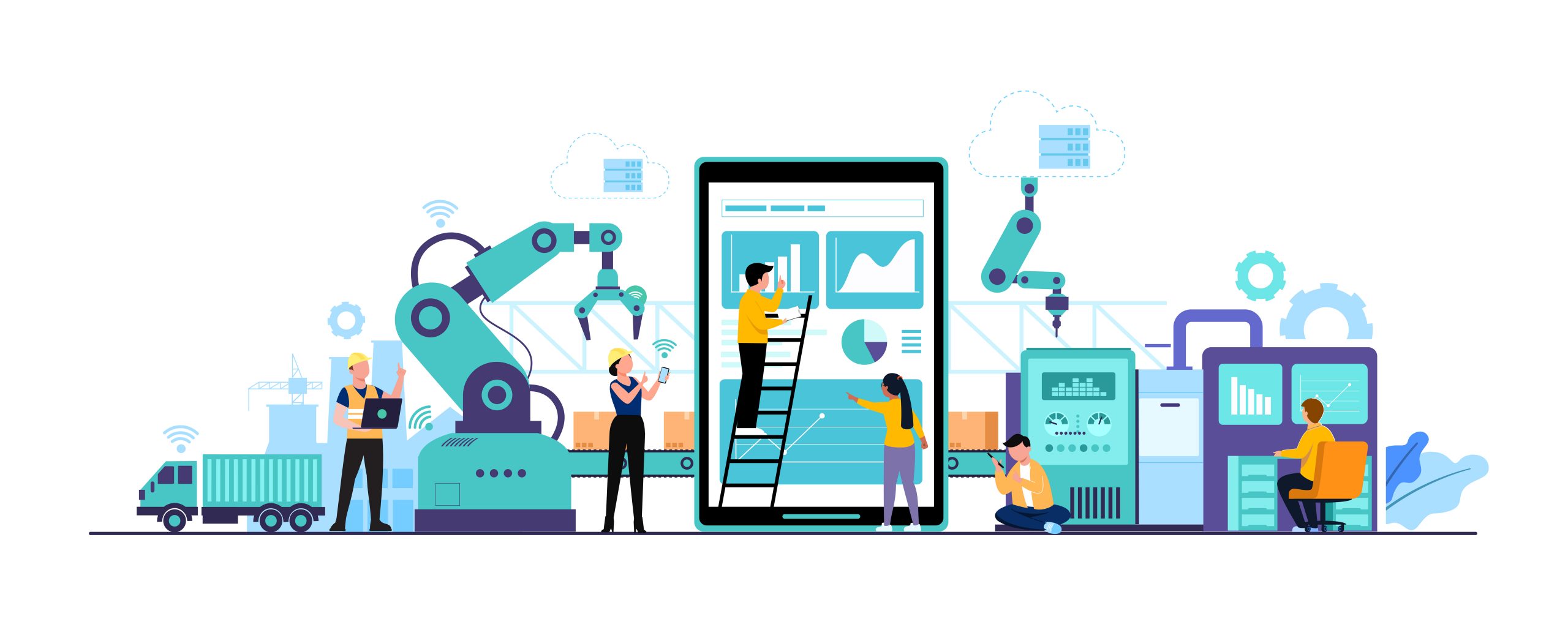 Anomaly detection in a factory