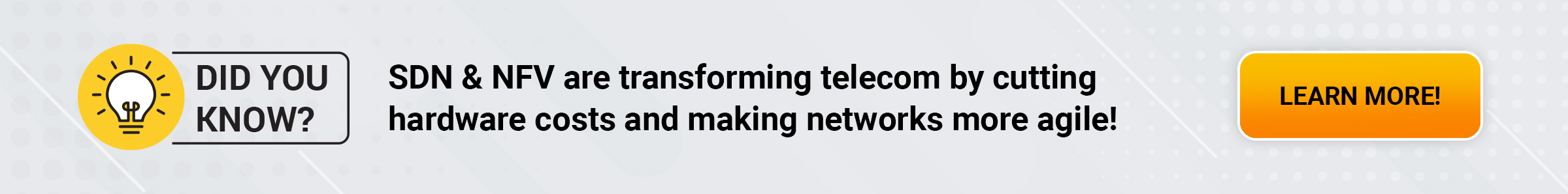 SDN & NFV are transforming telecom by cutting hardware costs and making networks more agile!