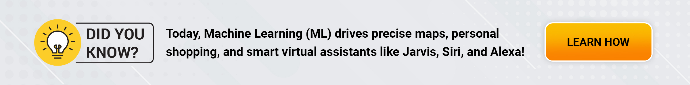 Today, Machine Learning (ML) drives precise maps, personal shopping, and smart virtual assistants like Jarvis, Siri, and Alexa!