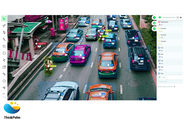 Traffic management using real-time machine learning in computer vision