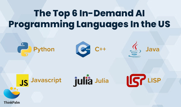 Which Are The Top 6 In-Demand AI Programming Languages In the US?