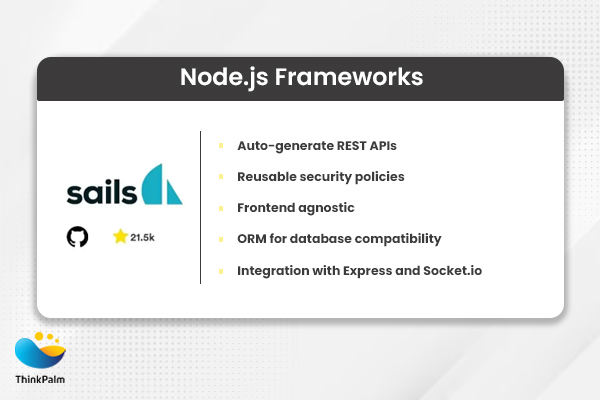 Sails.js: An Advanced Data-Oriented MVC Node.js Framework