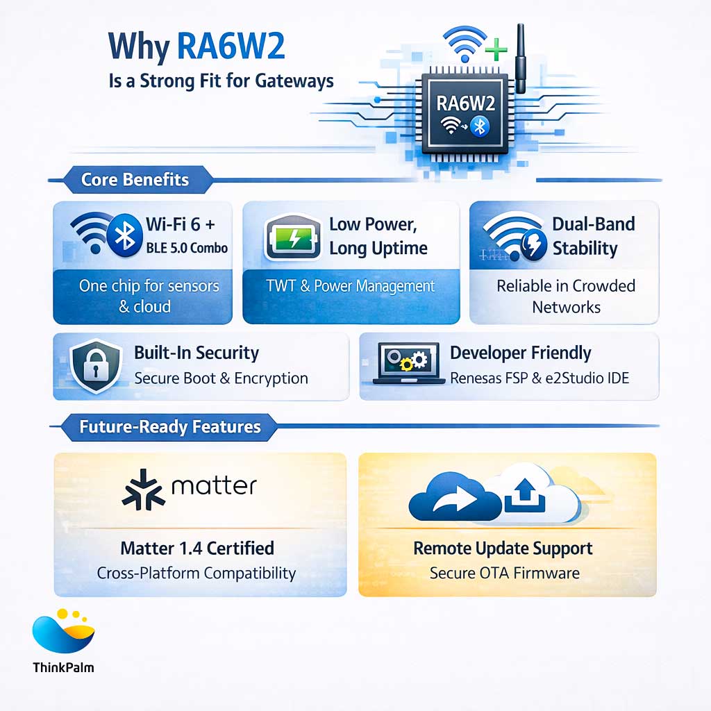 Overview of RA6W2 MCU